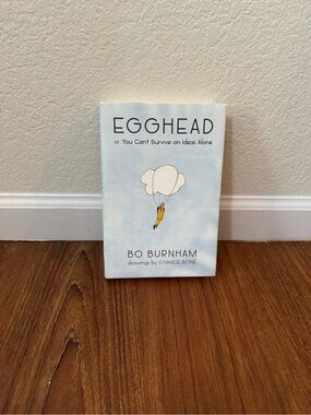EGGHEAD by Bo Burnham - Light Blue Book Cover
